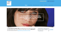 Desktop Screenshot of ocularmelanoma.org