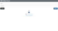 Desktop Screenshot of forum.ocularmelanoma.org