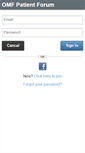 Mobile Screenshot of forum.ocularmelanoma.org